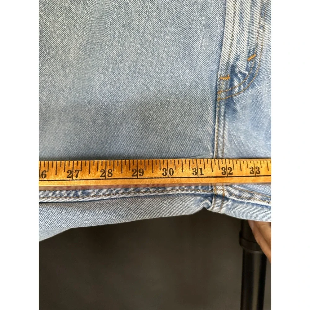 2006 Levi's 505 Jeans Mens Blue Light Wash Relaxed Fit Red Tab 33X32‎